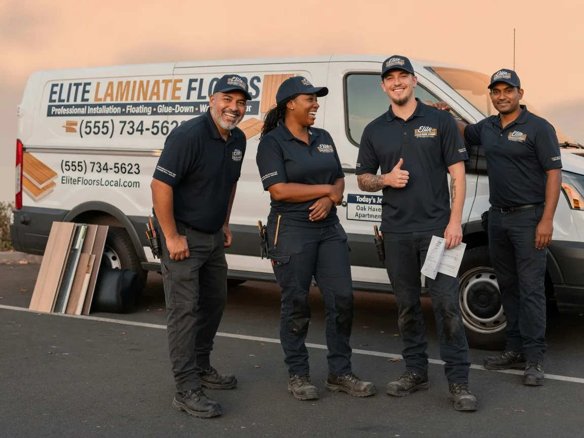 Laminate flooring installation company in Afton, OK